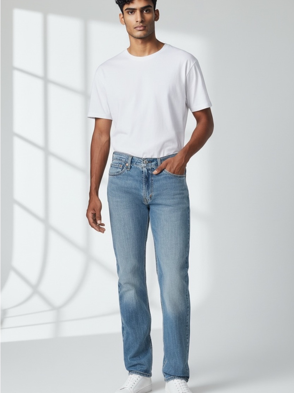 Levi's 514 Classic Straight Fit Men’s Jeans - Light Blue Size 36/30
